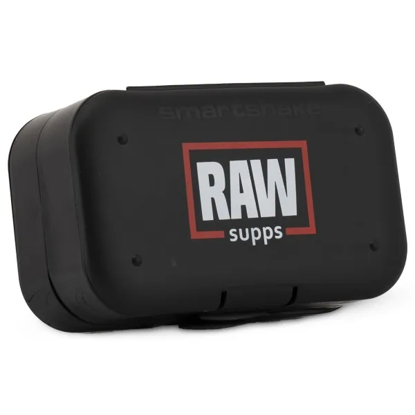 RAW SUPPS Pill Box, 1 st, Black