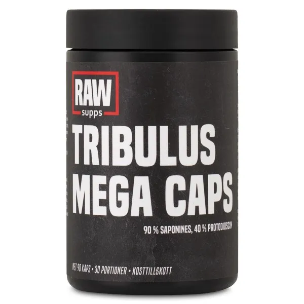 RAW Tribulus Mega Caps, 90 kaps