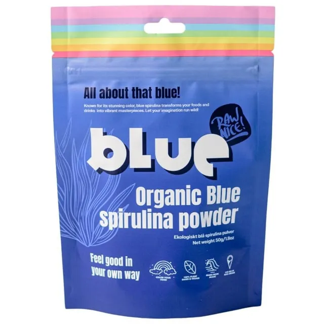 Rawnice Organic Blue Spirulina 50 g