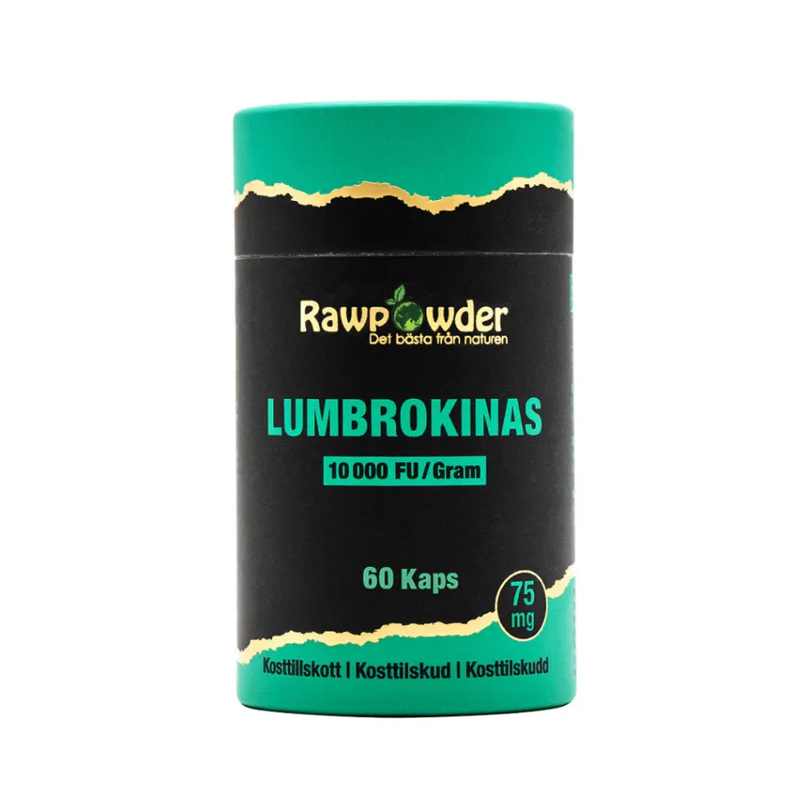Rawpowder Lumbrokinas 75mg 60 kapslar