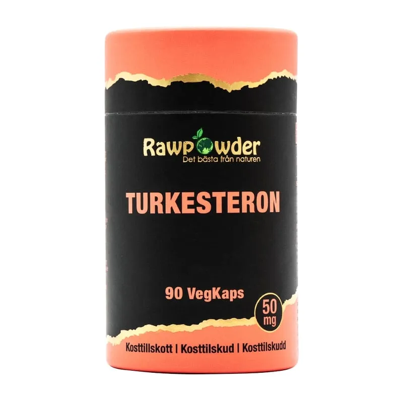 Rawpowder Turkesteron 50 mg 90 kapslar