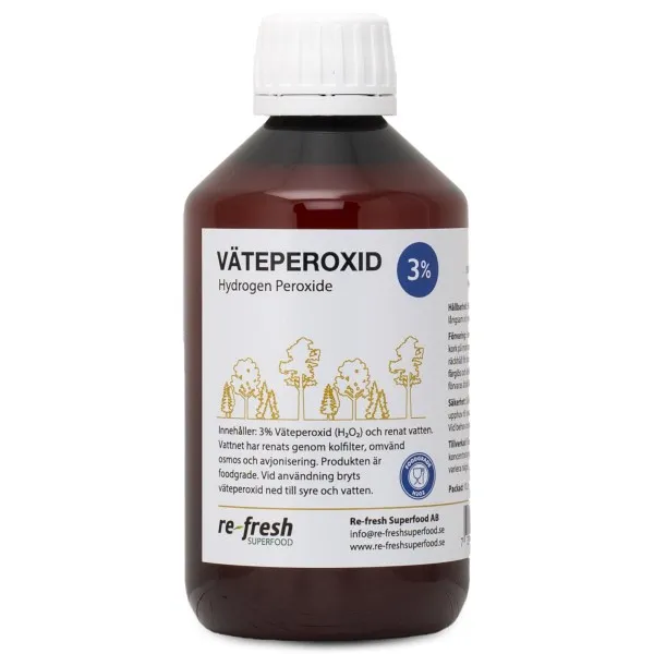 Re-fresh Superfood Väteperoxid 3%, 300 ml