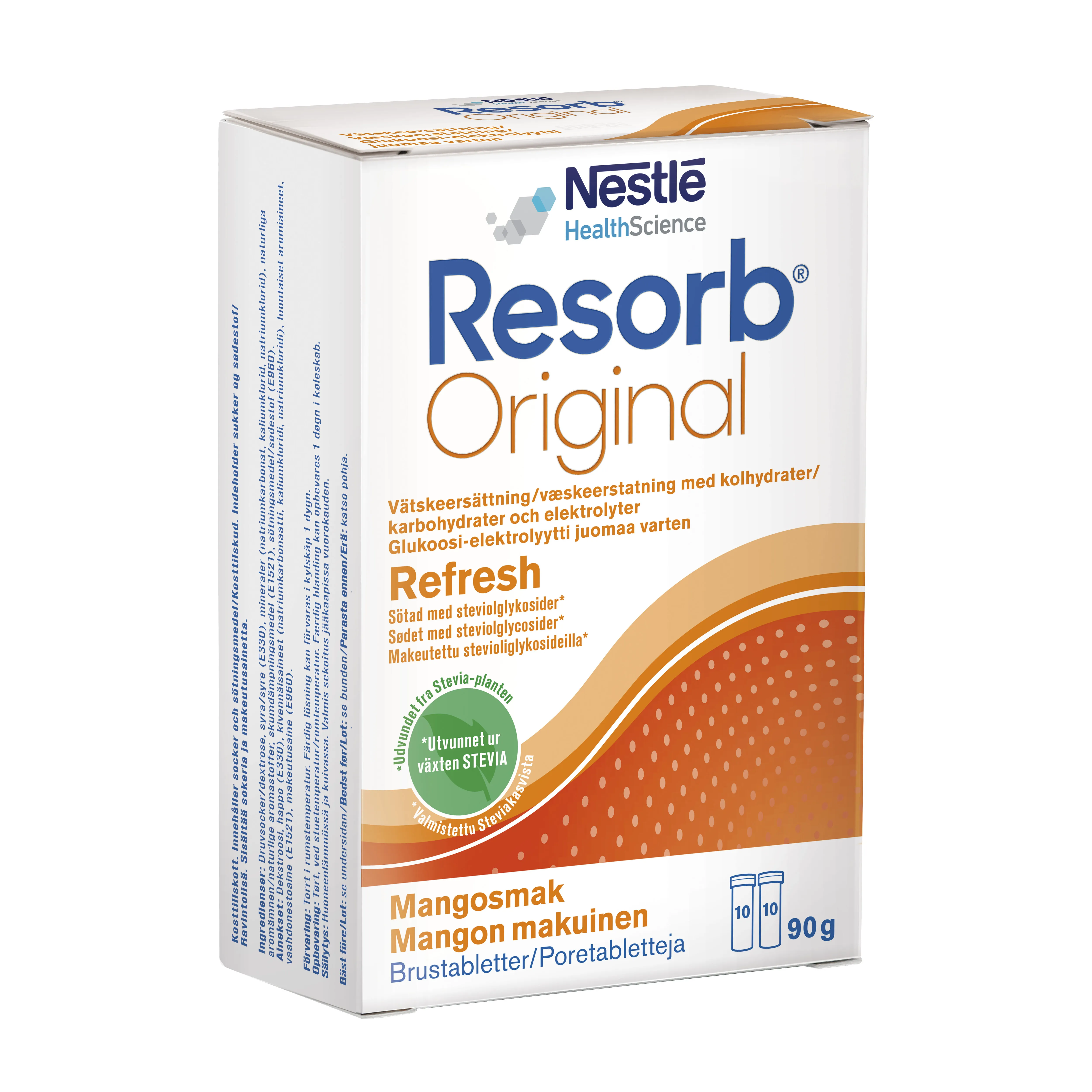 Resorb Brustablett Mango 20st