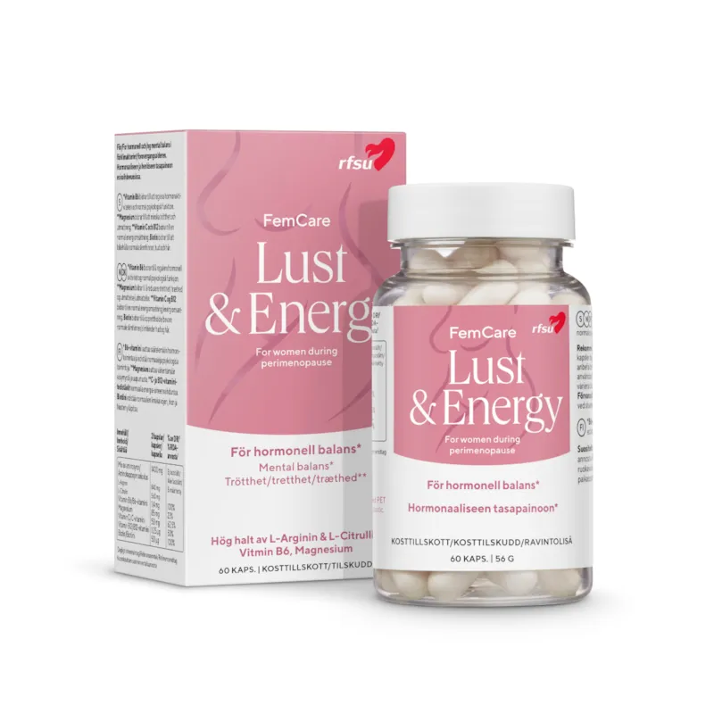 RFSU FemCare Lust & Energy 60 kapslar