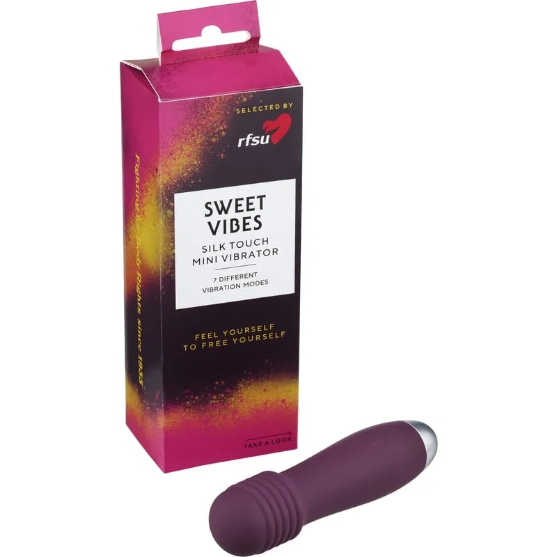 RFSU Sweet Vibes Silk Touch mini Vibrator