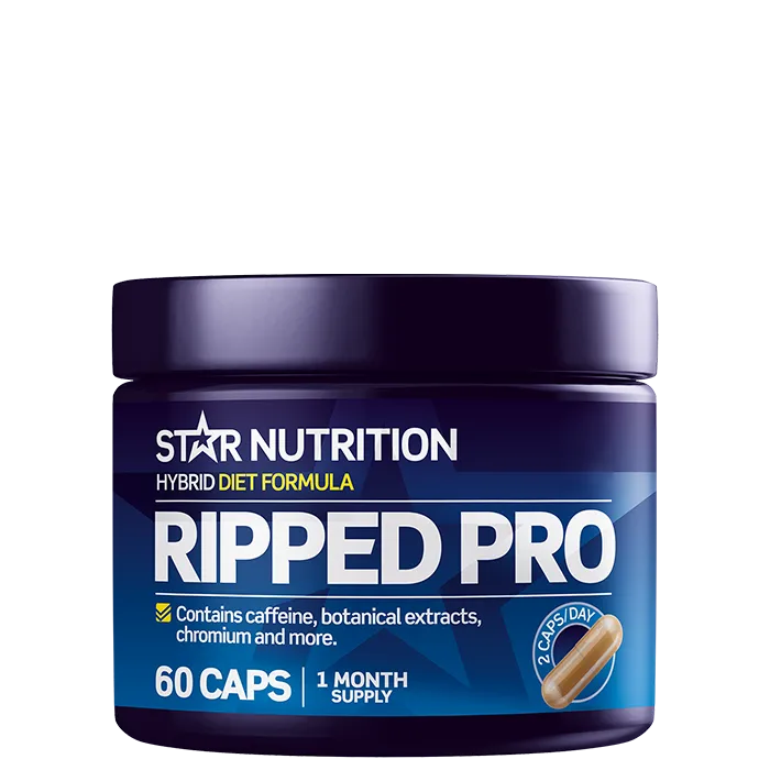 Ripped Pro Fettförbrännare 60 Kapslar