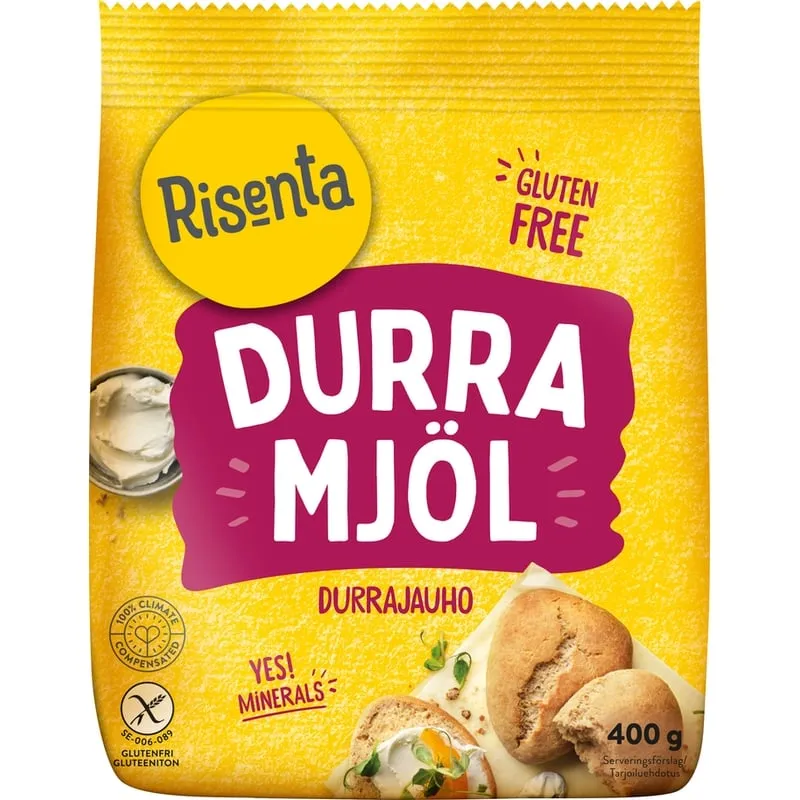 Risenta Durramjöl 400 g