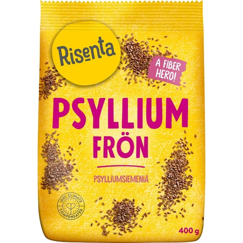 Risenta Psylliumfrön 400 g