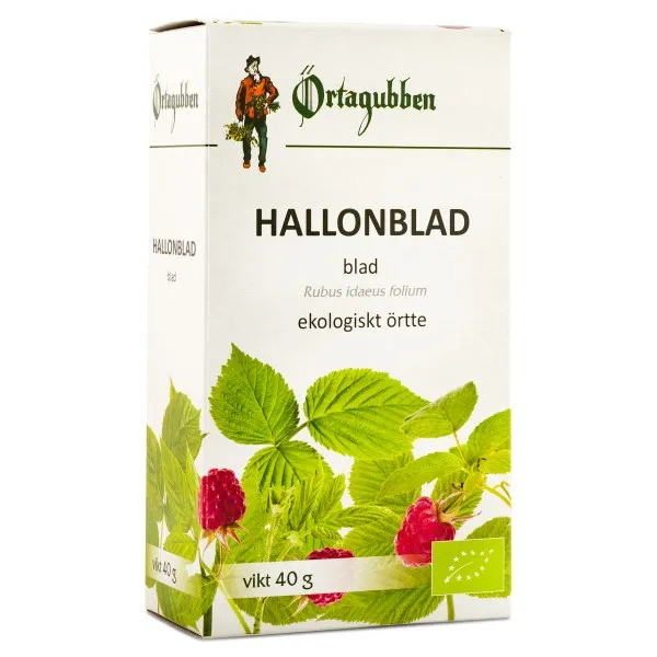 Örtagubben Hallonblad, 40 g