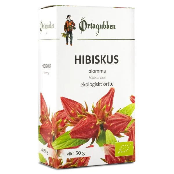 Örtagubben Hibiskus Eko, 50 g