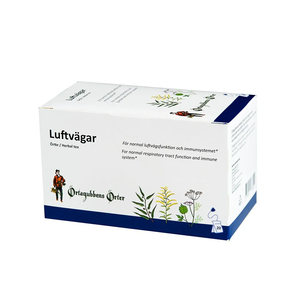 Örtagubben Luftvägar 20 påsar