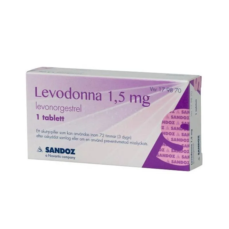 Sandoz Levodonna, tablett 1,5 mg 1 st