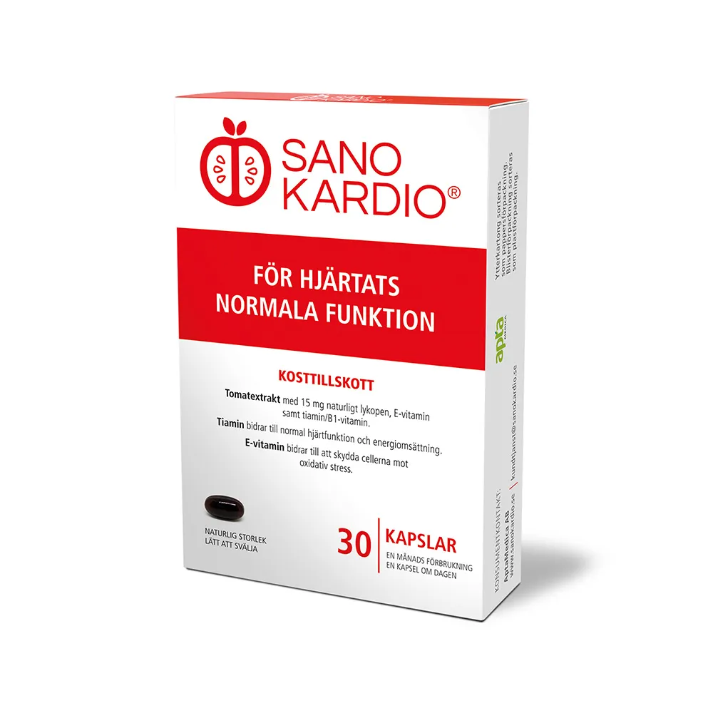 Sano Kardio 30 kapslar