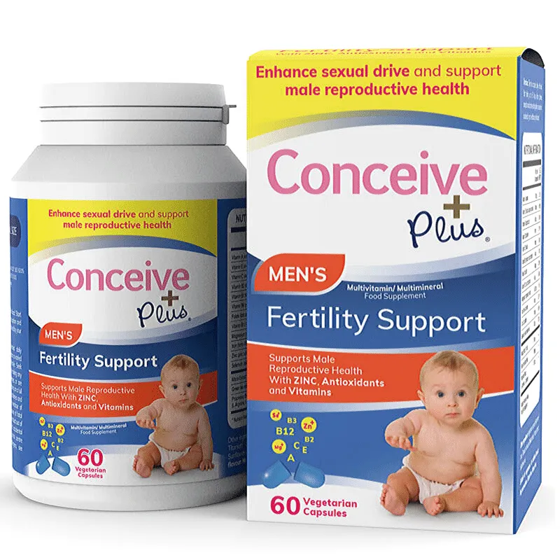 Sasmar Conceive plus Men's Fertility Support 60 kapslar