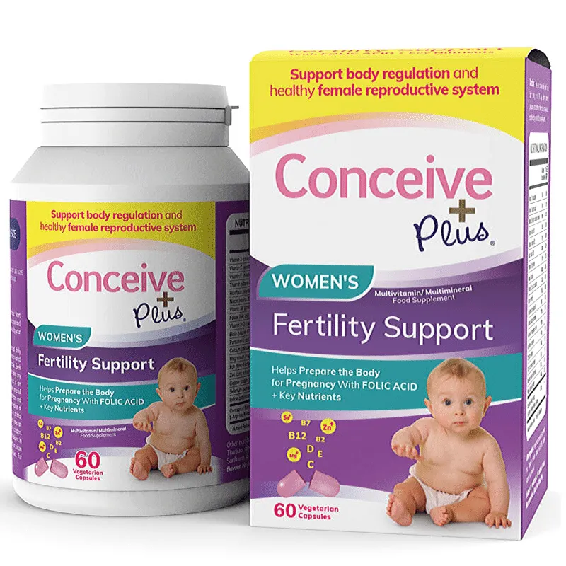 Sasmar Conceive plus Women's Fertility Support 60 kapslar
