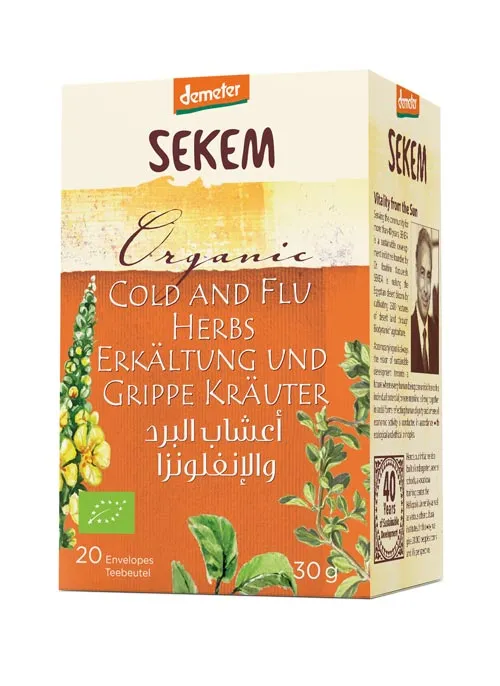 Sekem  Te Cold & Flu EKO 20 st