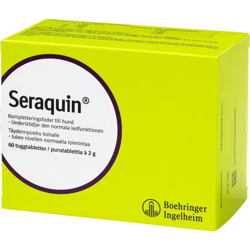 Seraquin tuggtabletter 2 g 60 st