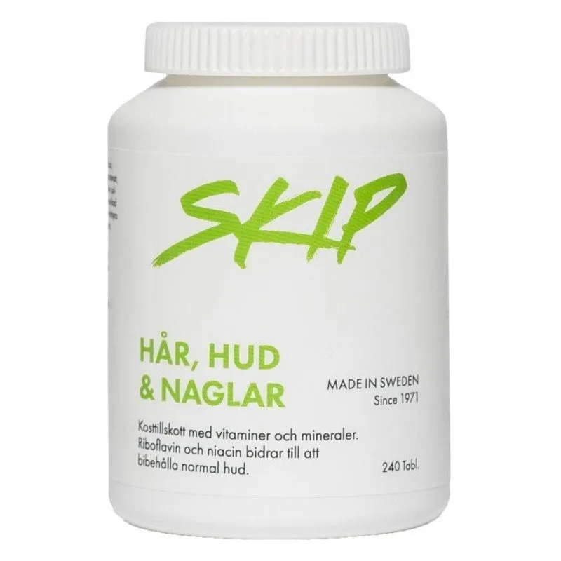 Skip Nutrition Skip Hår, Hud & Naglar 240 tabletter