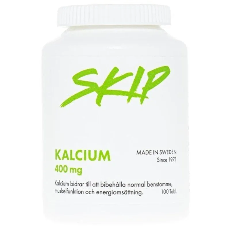 Skip Nutrition Skip Kalcium 400mg 100 st
