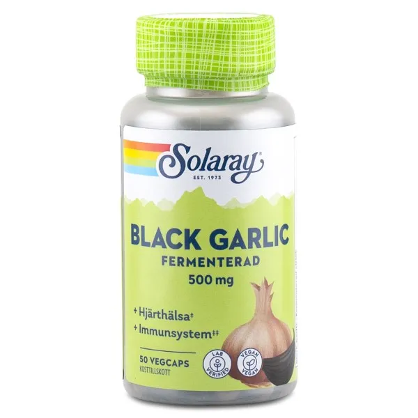 Solaray Black Garlic, 50 kaps