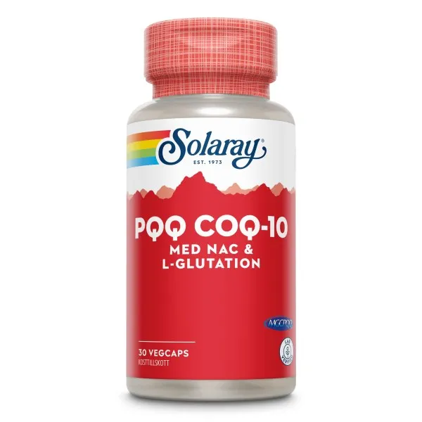 Solaray PQQ CoQ-10, 30 kaps
