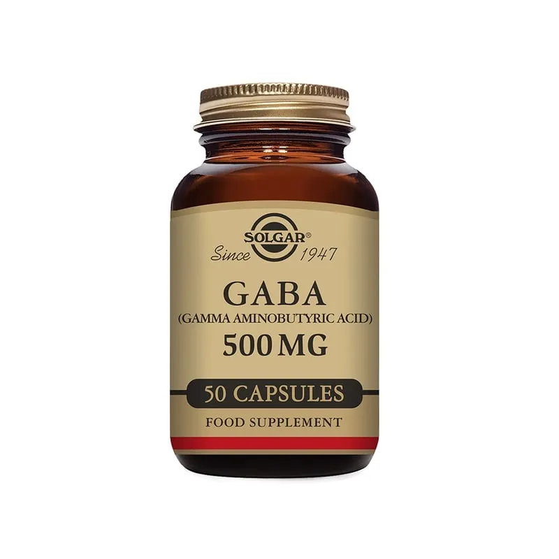 Solgar GABA 500 mg 50 kapslar