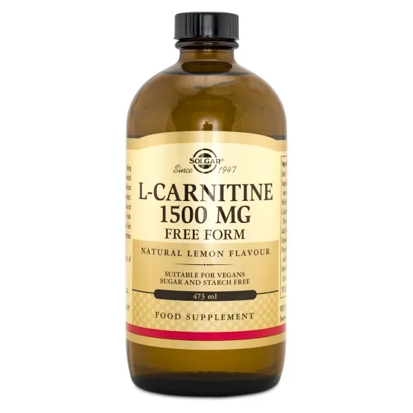 Solgar L-Carnitine Liquid 1500 mg, 473 ml
