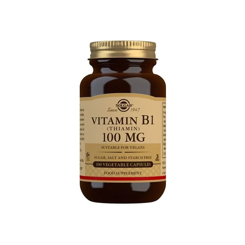 Solgar Vitamin B1 100 mg 100 kapslar