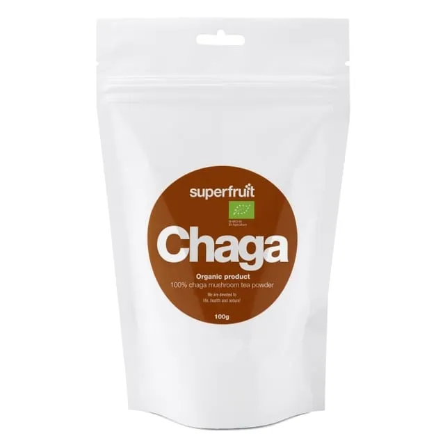 Superfruit Chaga Pulver EKO 100g