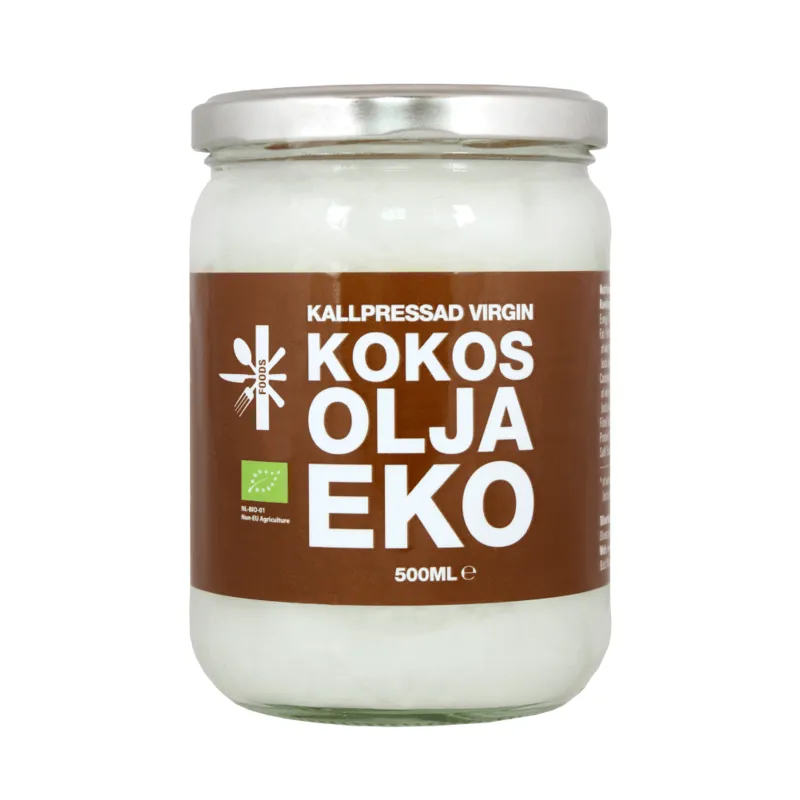 Superfruit Foods Kokosolja Kallpressad Virgin EKO 500 ml