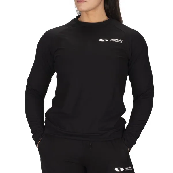 Svenskt Kosttillskott Sweatshirt Dam, , Black