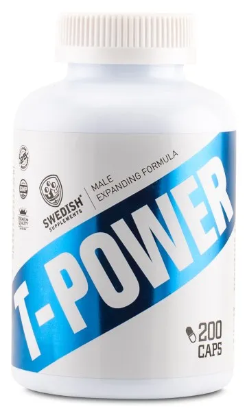 Swedish Supplements T-Power, 200 kaps