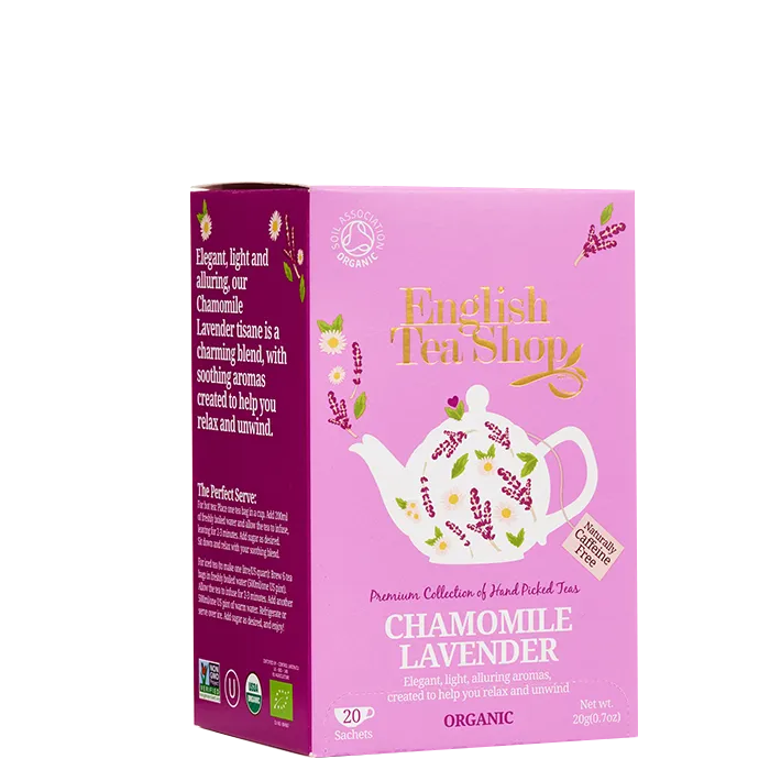 Te Kamomill & Lavendel 20 tepåsar
