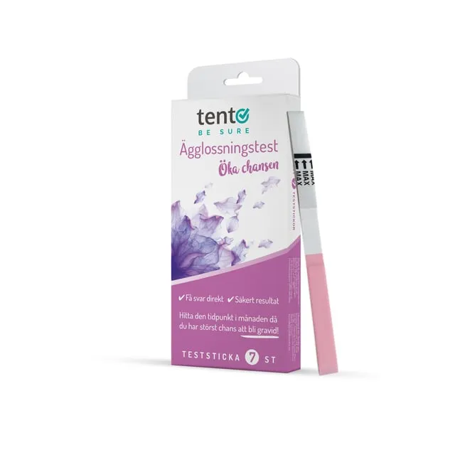 tento BE SURE Ägglossningstest Sticka 7 st