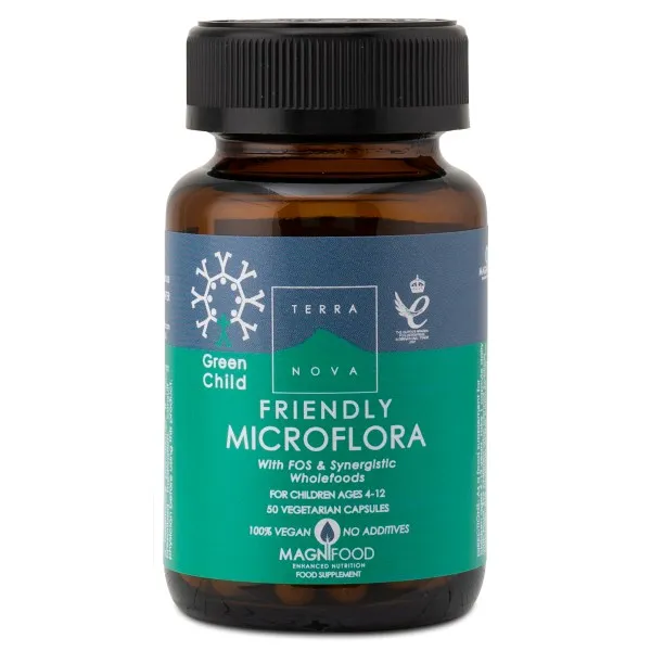 Terranova Friendly Microflora Child, 50 kaps