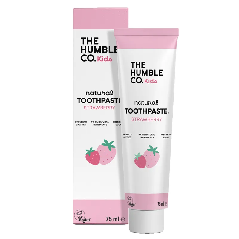 The Humble Co. Humble Tandkräm Kids Strawberry Cosmos Natural 75 ml