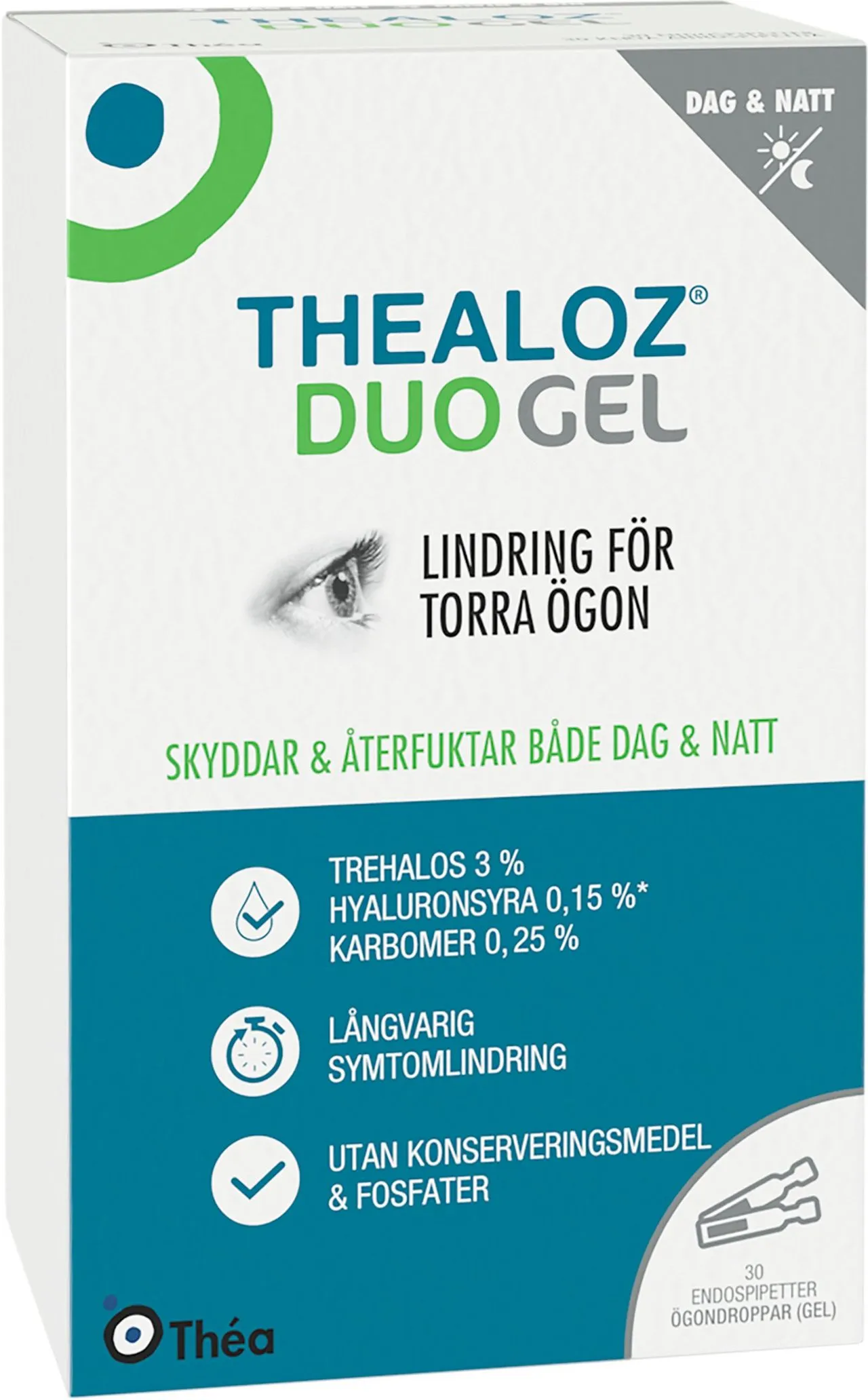 Thea Thealoz Duo Gel endosbehållare 30 st