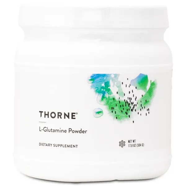 Thorne L-Glutamine Pulver, 504 g