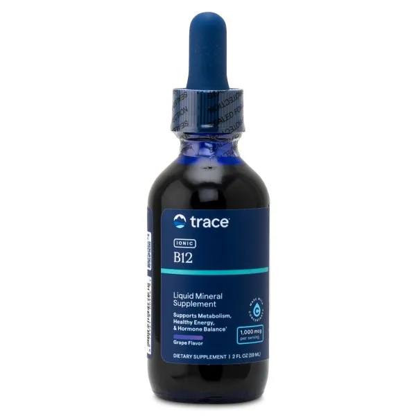Trace Minerals Liquid Ionic B12 (1,000 mcg) 59 ml
