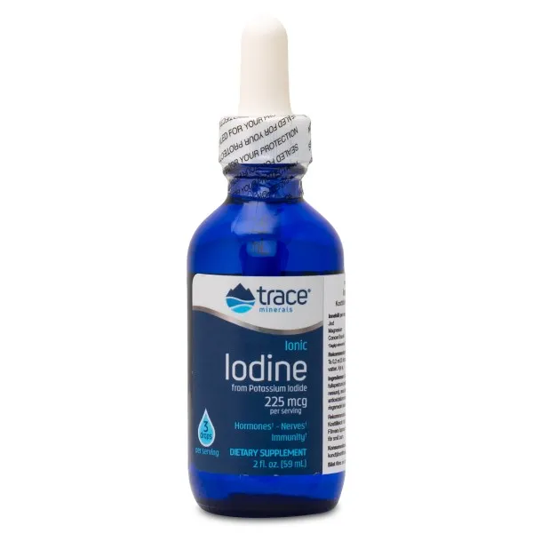 Trace Minerals Liquid Ionic Iodine from Potassium Iodide (225 mc, 59 ml