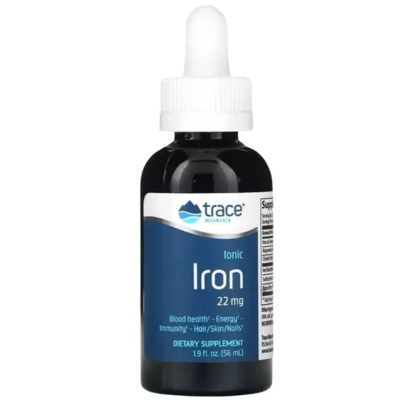 Trace Minerals Liquid Ionic Iron (22 mg) 56 ml