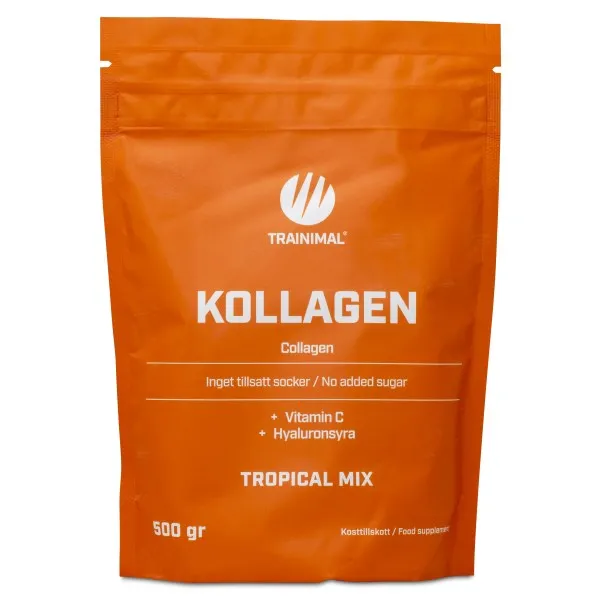 Trainimal Kollagen + Hyaluronsyra, , 0,5 kg