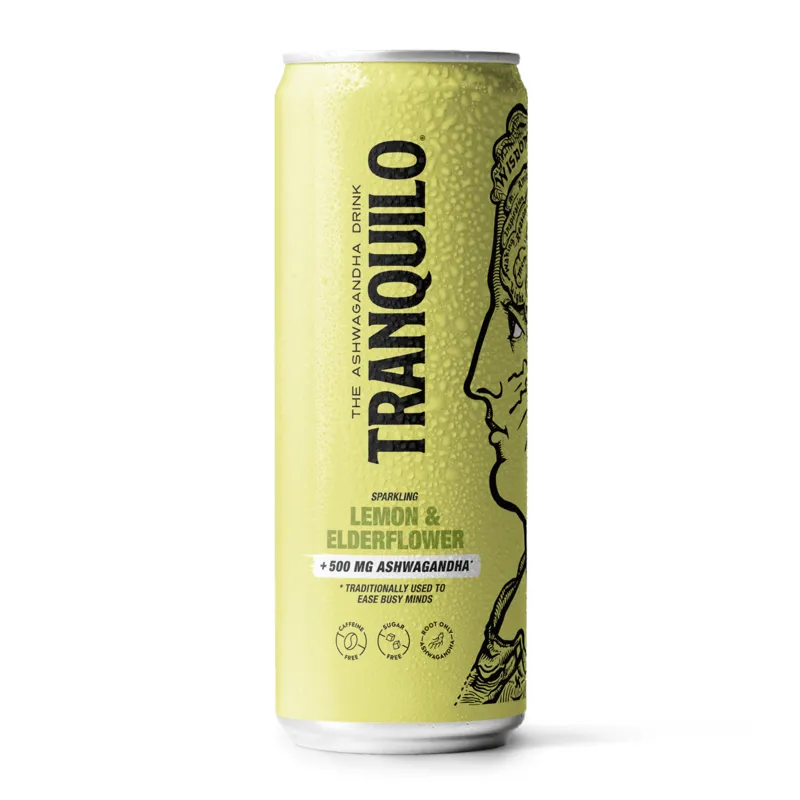 Tranquilo The Ashwagandha drink Lemon & Elderflower 330 ml