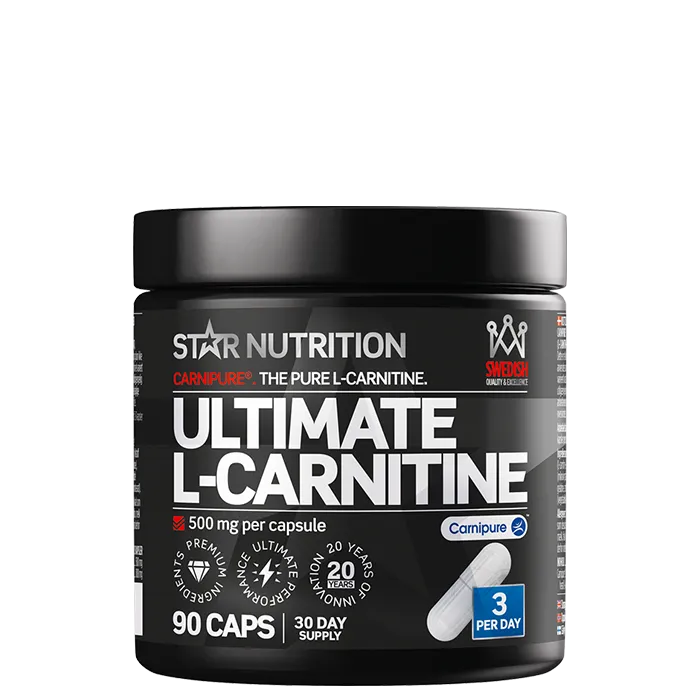 Ultimate L-Carnitine Fettförbrännare 90 Kapslar
