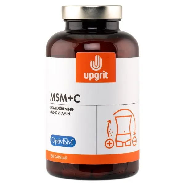 Upgrit MSM + C, 180 kaps