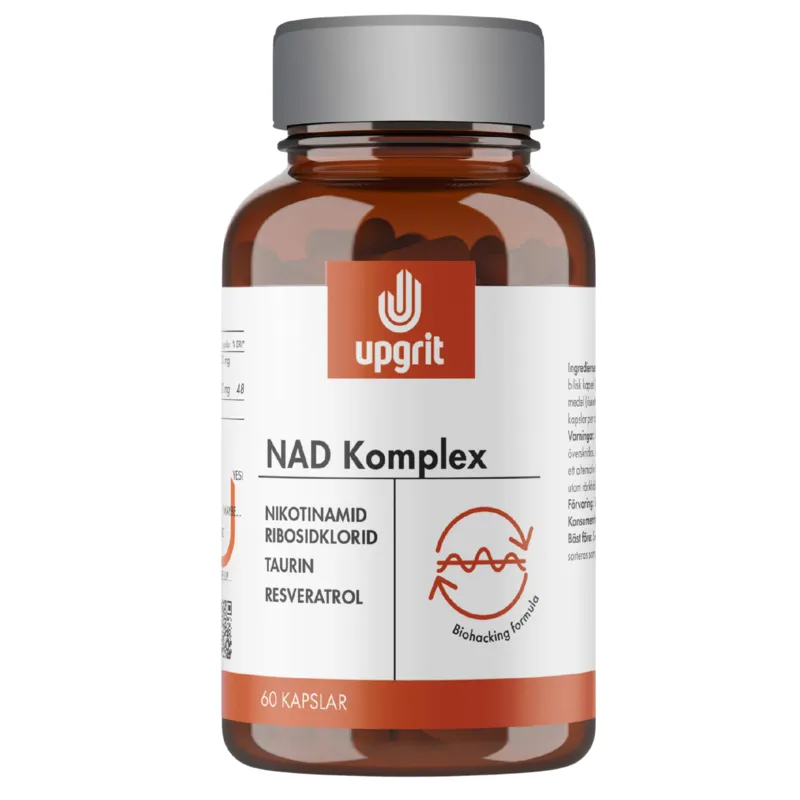 Upgrit NAD-Komplex 60 kapslar