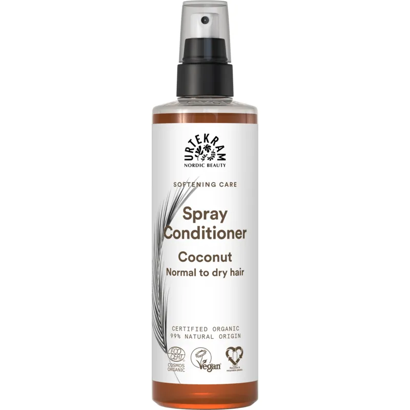 Urtekram Nordic Beauty Urtekram Coconut Leave In Spray Conditioner 250 ml
