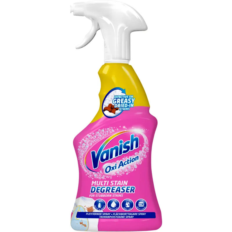 Vanish Förbehandlare Fettfläckar Spray 500 ml