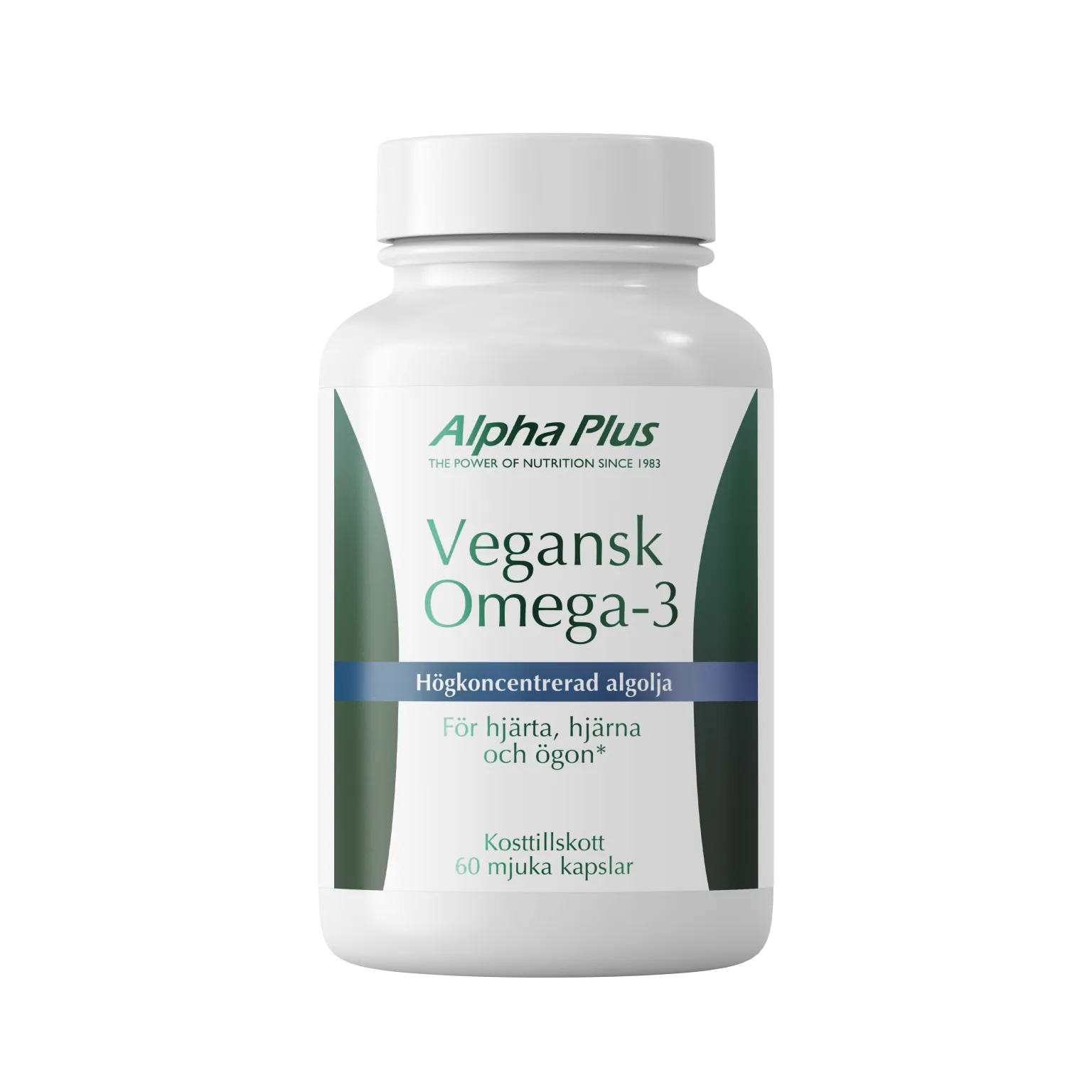 Vegansk Omega-3 (Algolja) 60 mjuka kapslar