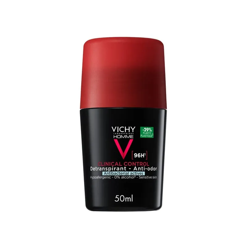 Vichy Clinical Control 96hr Roll-on Antiperspirant Deodorant 50 ml